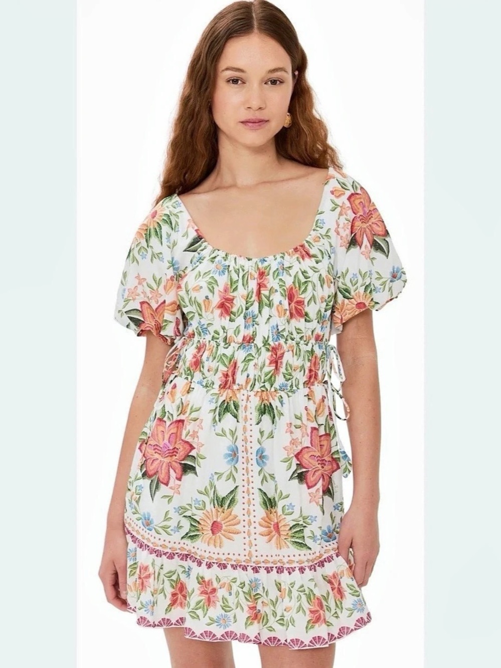 Farm Rio Floral Mini Dress